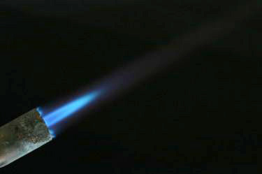 Why flames are yellow and blue + microgravity